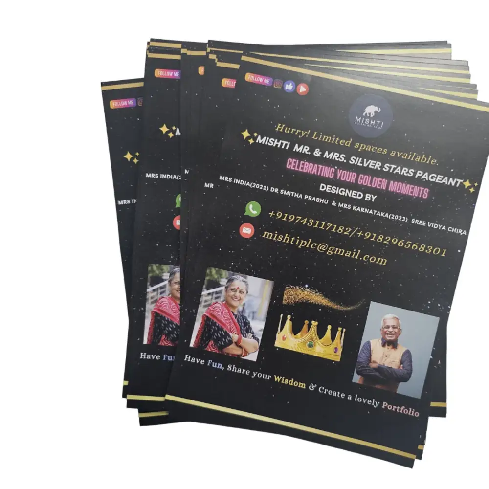 Personalized Event Pamphlets